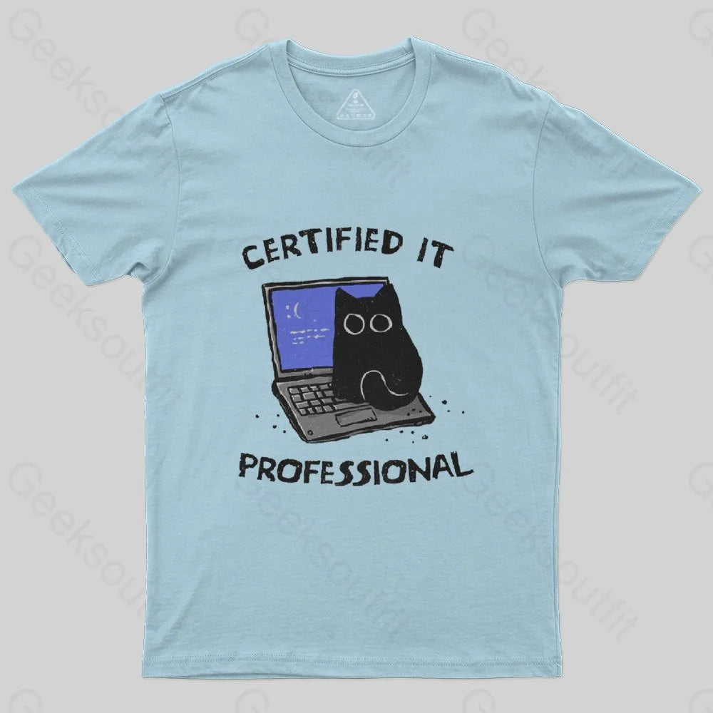 Certified IT Professional T-Shirt - Geeksoutfit