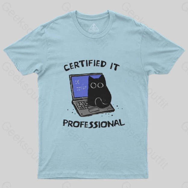 Certified IT Professional T-Shirt - Geeksoutfit