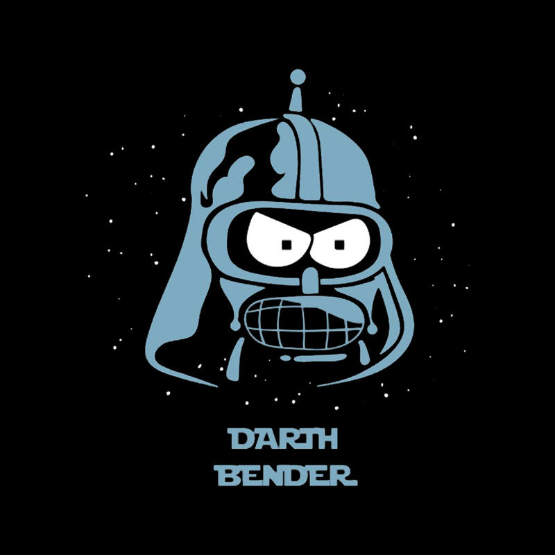 Darth Bender Geek T-Shirt