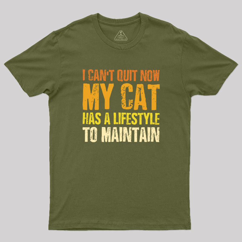 Cat Economy Geek T-Shirt