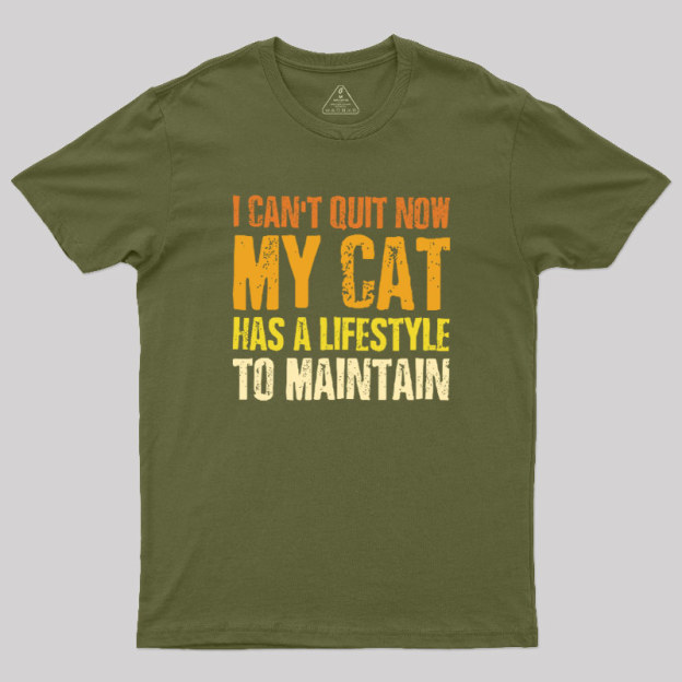 Cat Economy Geek T-Shirt