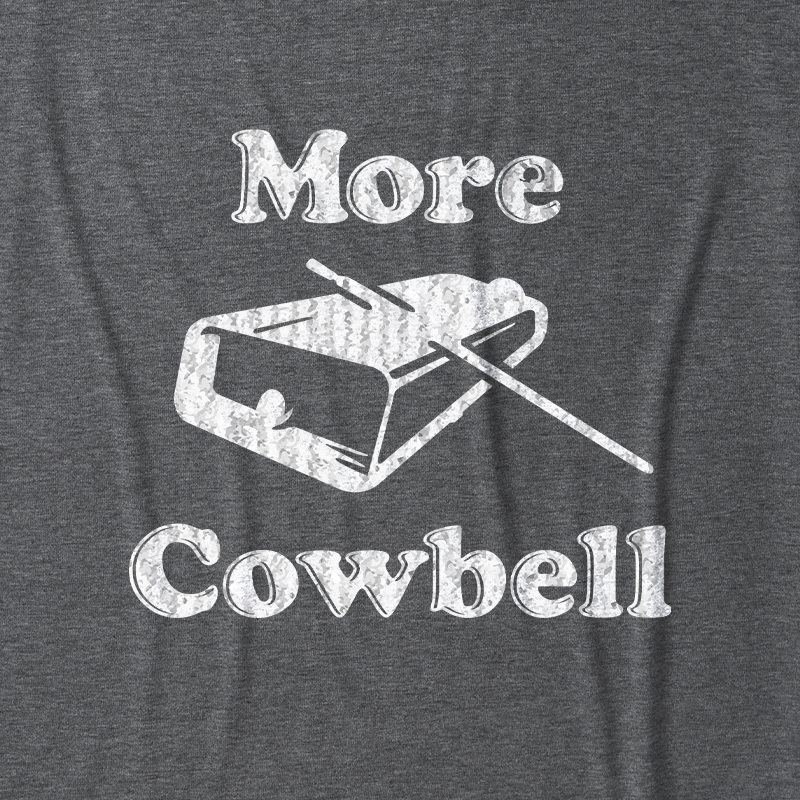 More Cowbell Ultra Soft Heather Tank