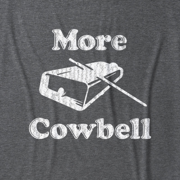 More Cowbell Ultra Soft Heather Tank
