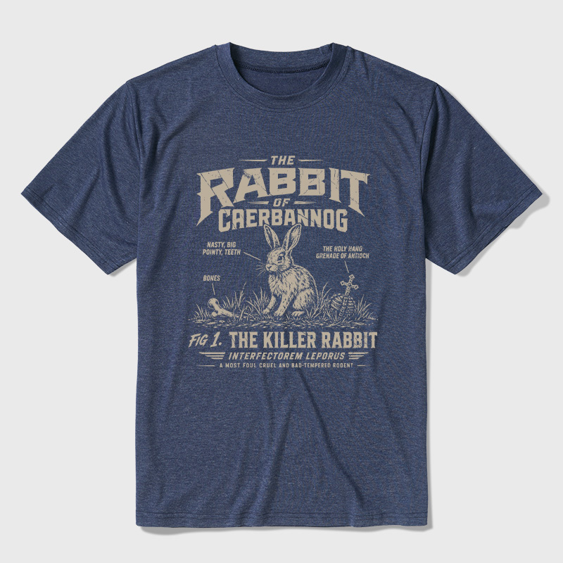 The Rabbit of Caerbannog Ultra Soft Heather Tee