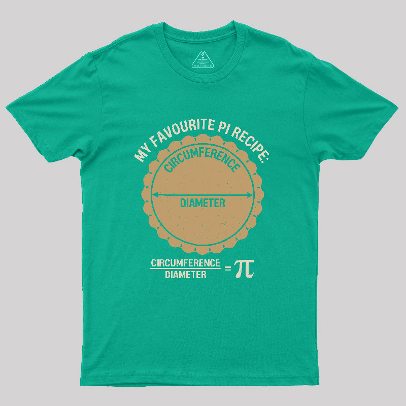 Favorite Pi Recipe Geek T-Shirt