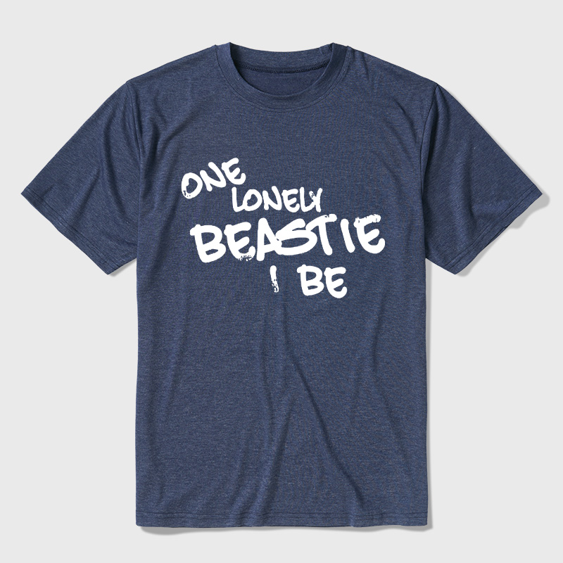 One Lonely Beastie I Be Ultra Soft Heather Tee