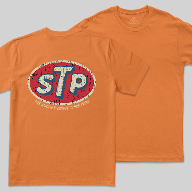 STP Racer's Choice 1954 Back Printed Geek T-Shirt