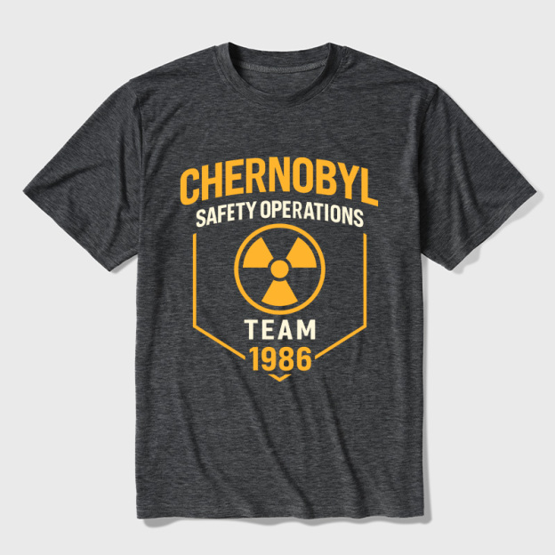 Chernobyl 1986 Safety Operations Team Ultra Soft Heather Tee