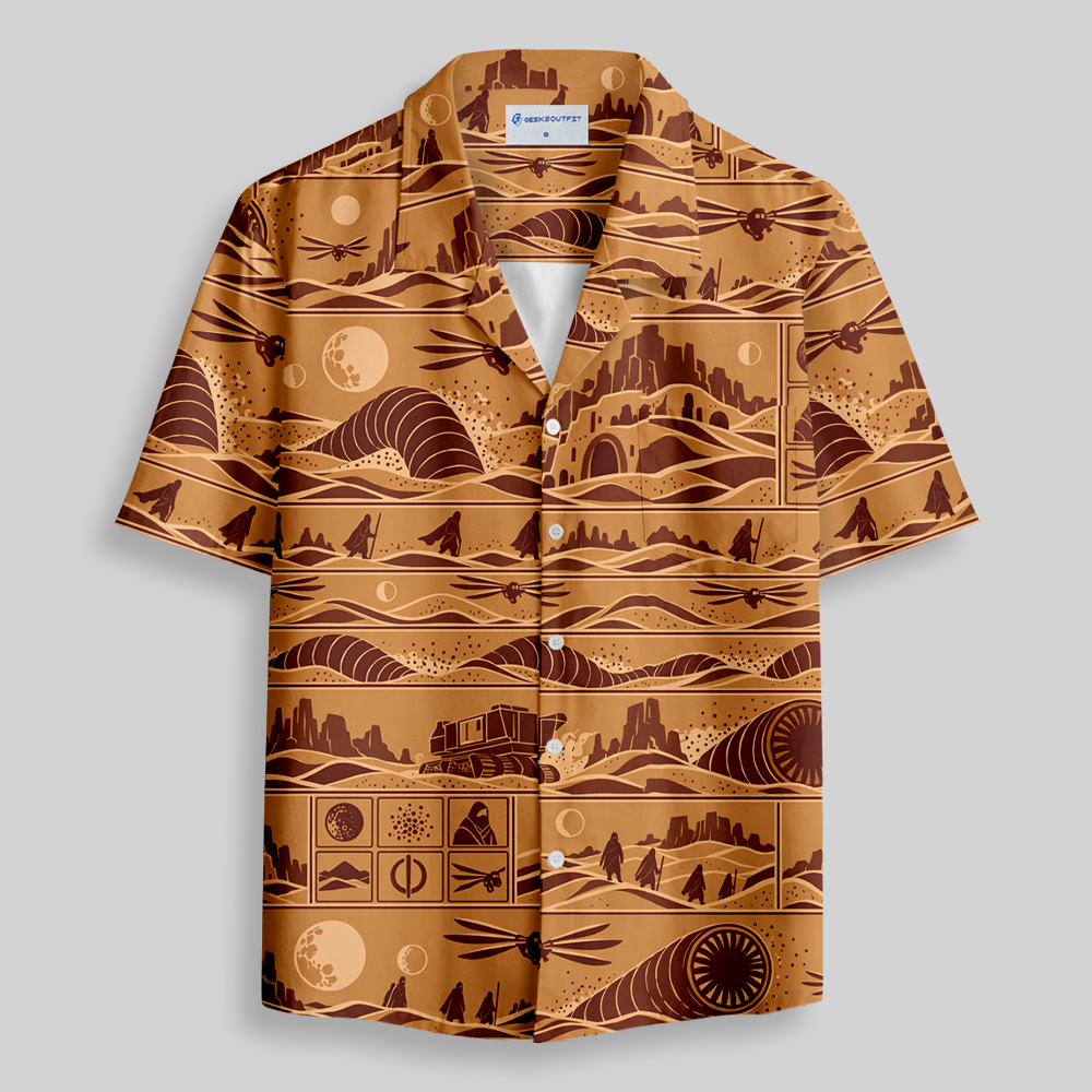 Geeksoutfit Galactic Fleet Button Up Pocket Shirt for Sale