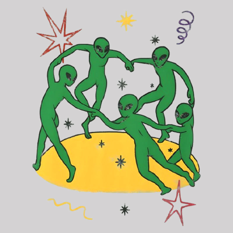 Alien Dance Geek T-Shirt