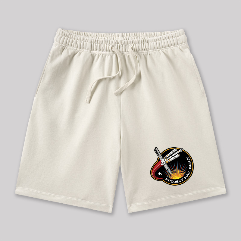 Project Savior Geeky Washed Shorts