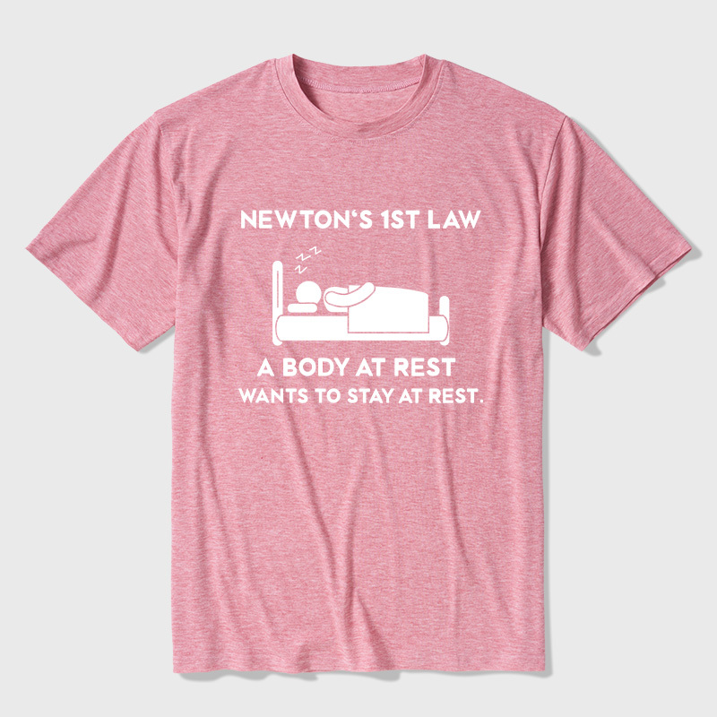 Newton's First Law Ultra Soft Heather Tee