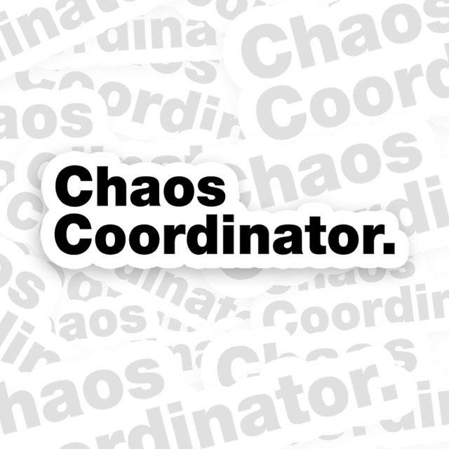 Chaos Geek Sticker