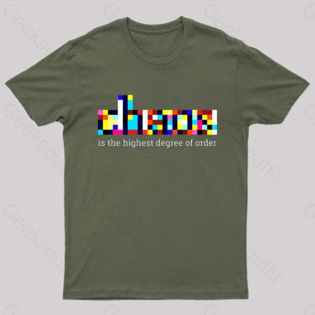 Chaos T-Shirt Army Green / S