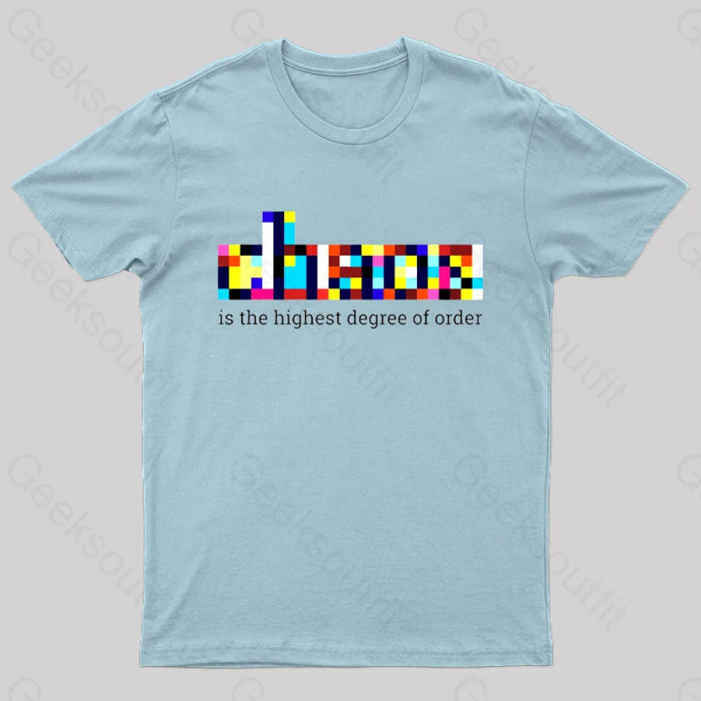 Chaos T-Shirt Light Blue / S