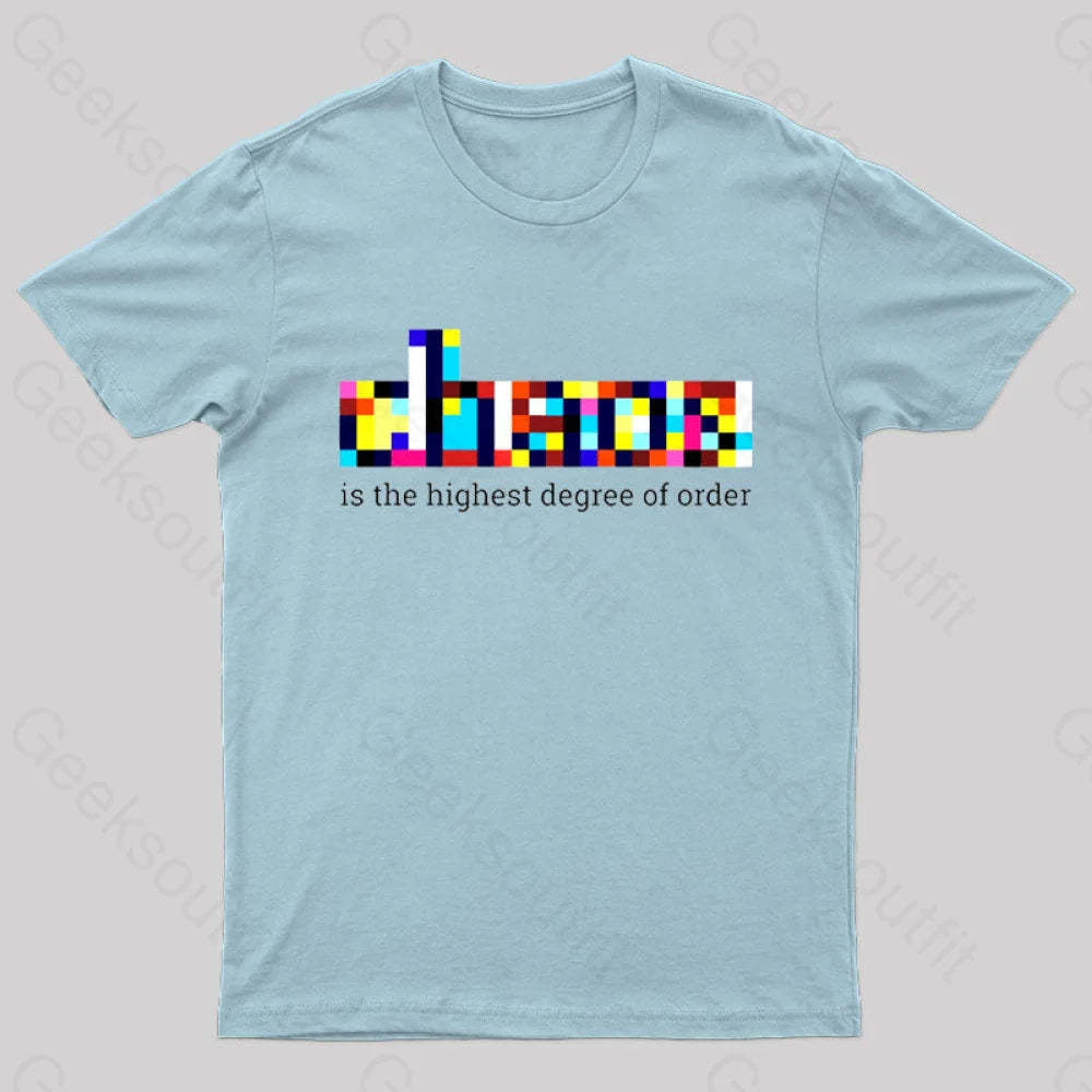 Chaos T-Shirt Light Blue / S