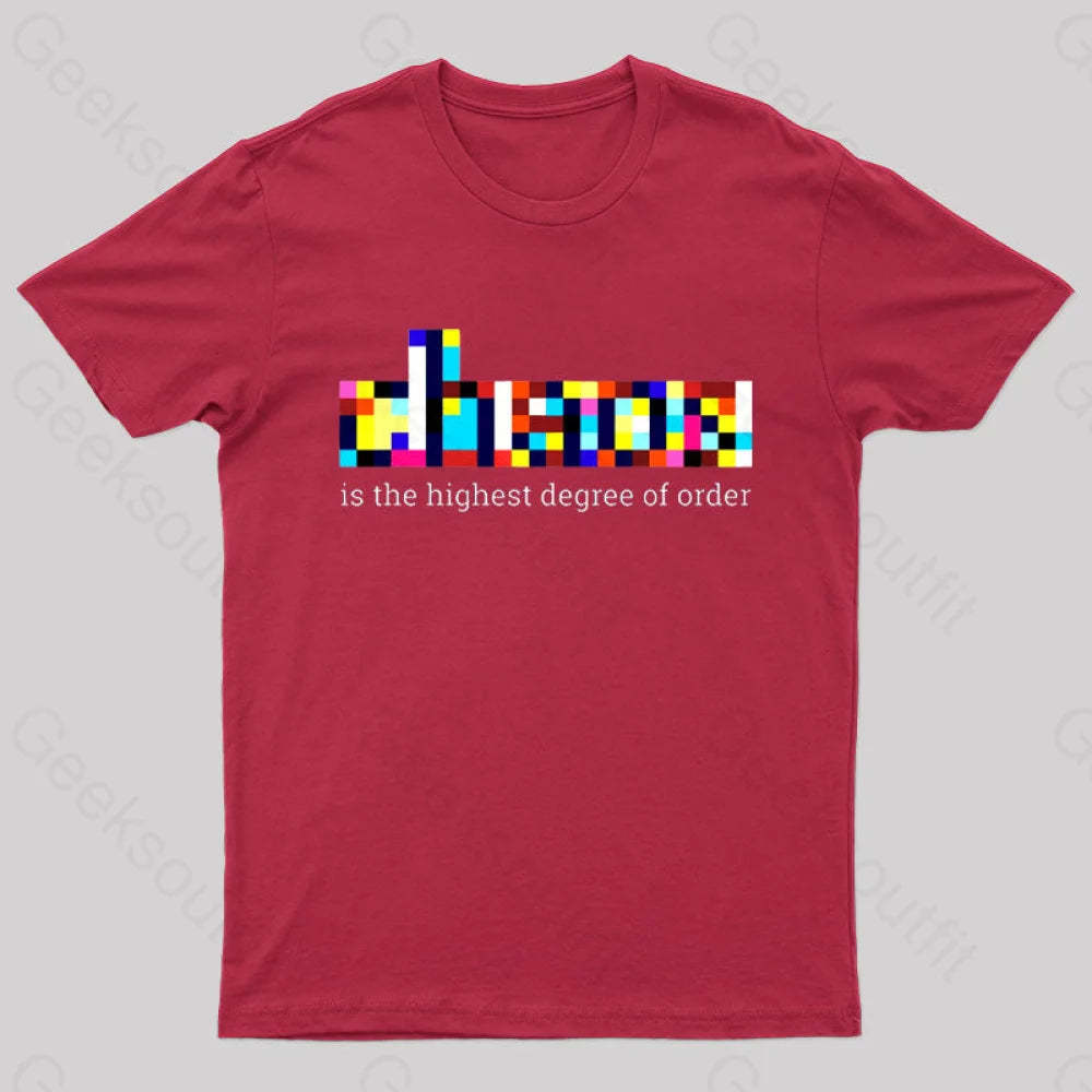 Chaos T-Shirt Red / S