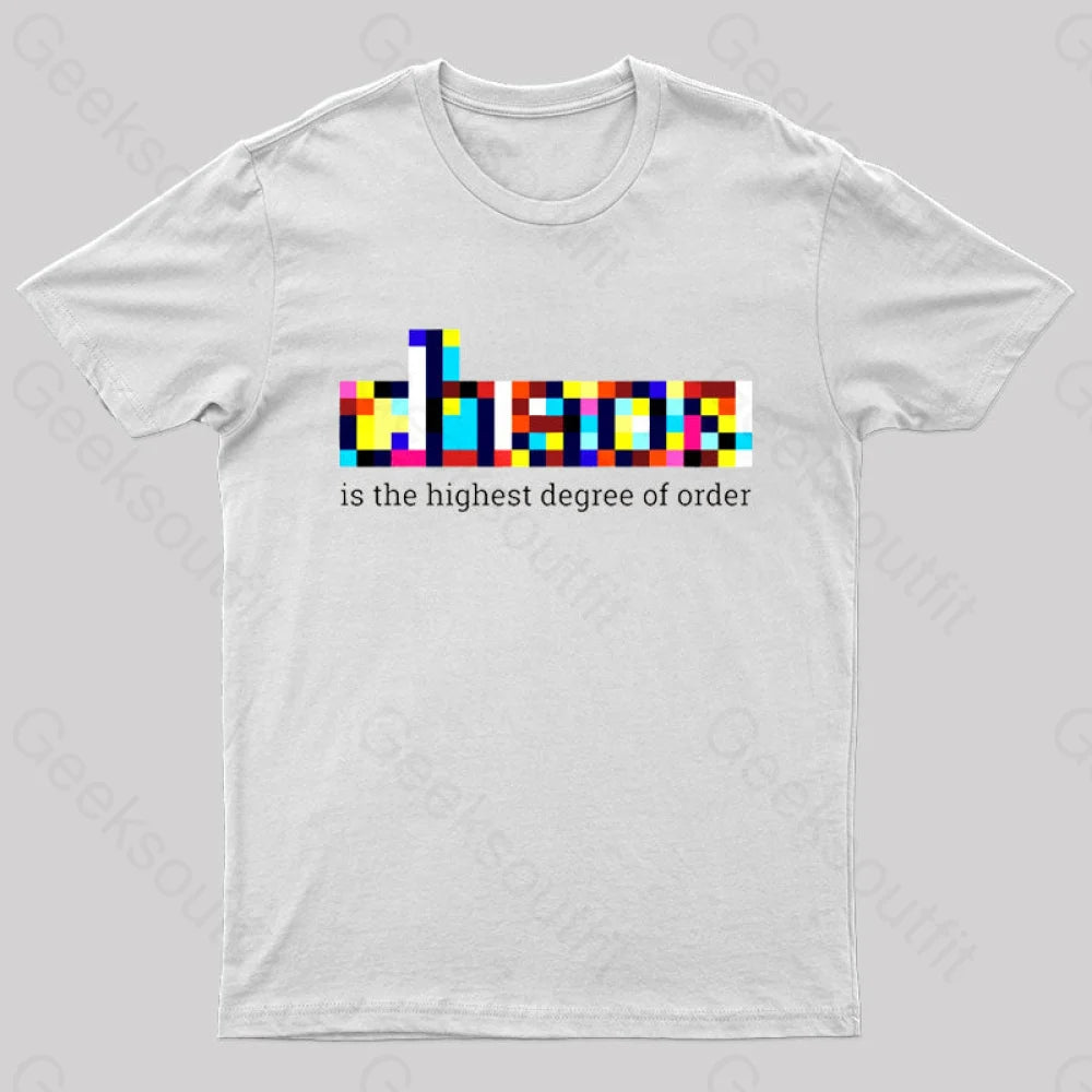 Chaos T-Shirt White / S