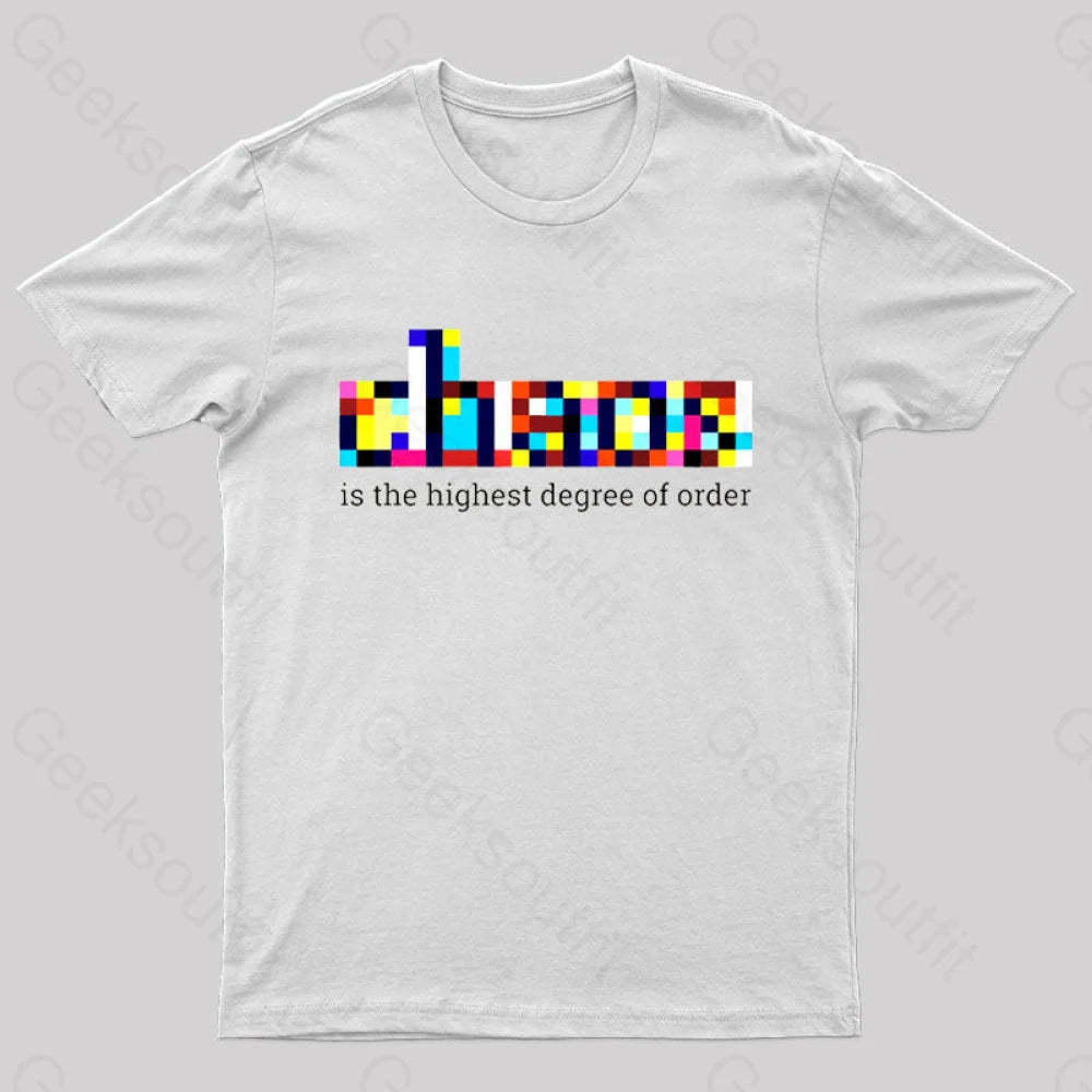 Chaos T-Shirt White / S