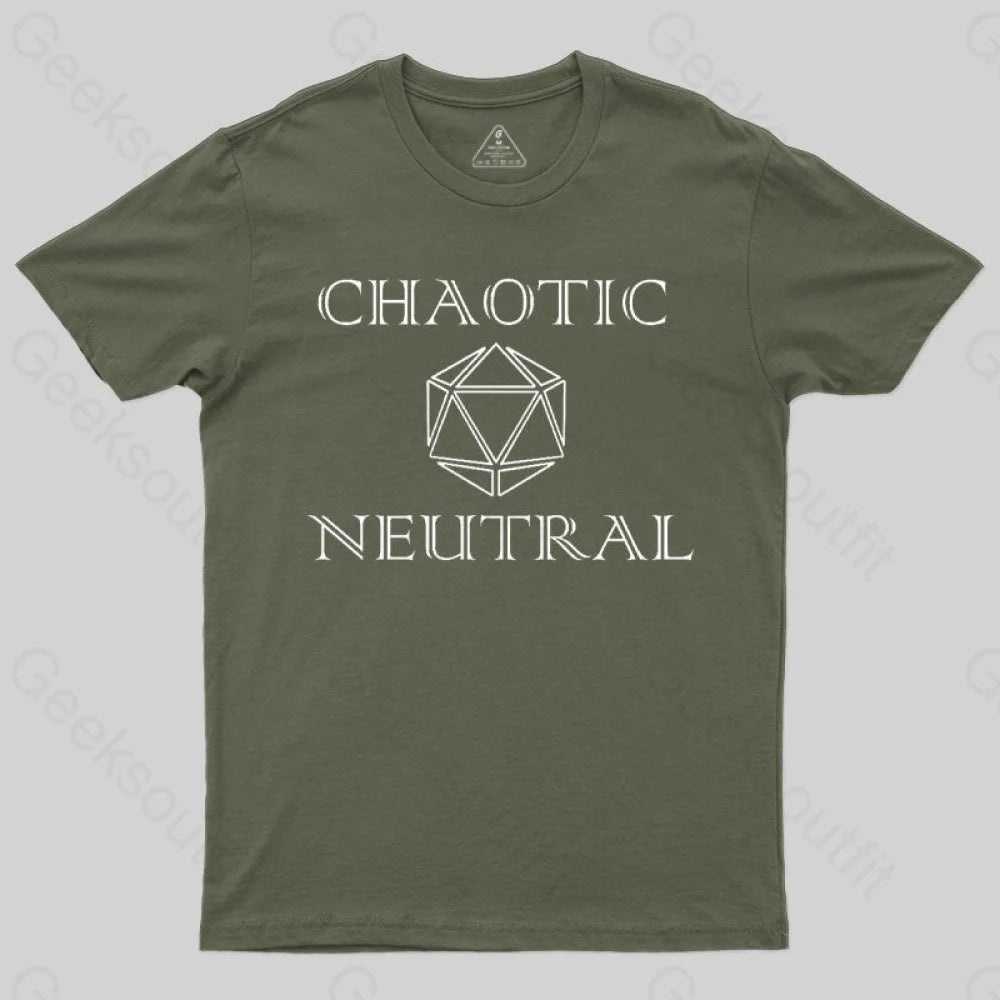 Chaotic Neutral Alignment D20 Classic T-Shirt - Geeksoutfit