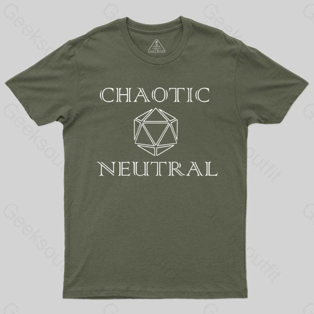 Chaotic Neutral Alignment D20 Classic T-Shirt - Geeksoutfit