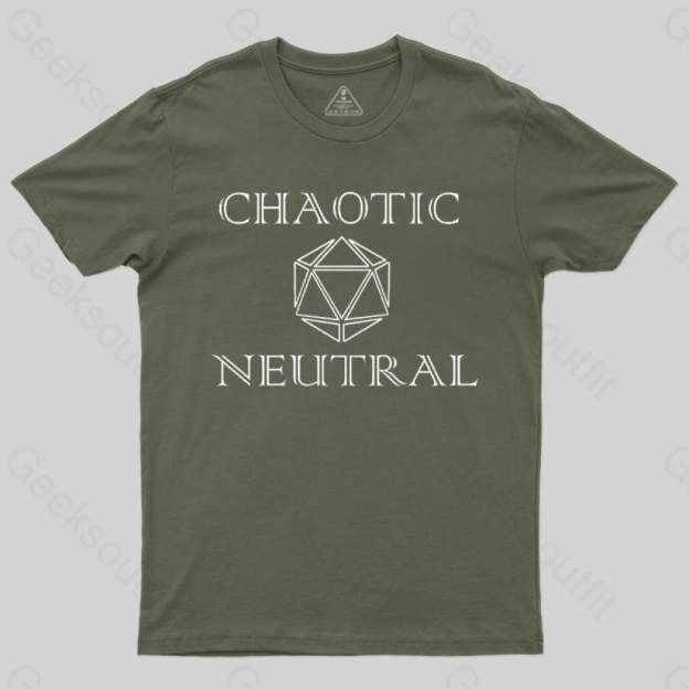 Chaotic Neutral Alignment D20 Classic T-Shirt - Geeksoutfit