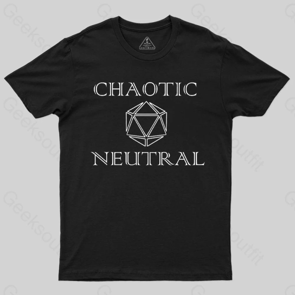 Chaotic Neutral Alignment D20 Classic T-Shirt - Geeksoutfit