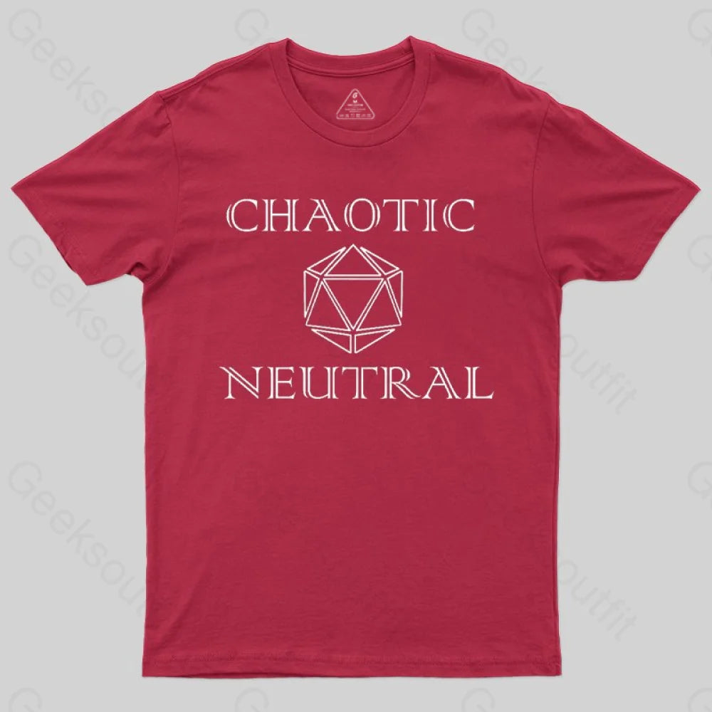 Chaotic Neutral Alignment D20 Classic T-Shirt - Geeksoutfit