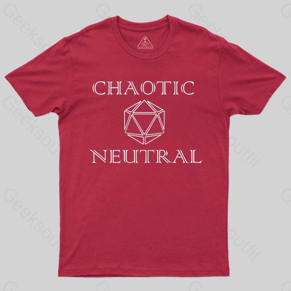 Chaotic Neutral Alignment D20 Classic T-Shirt - Geeksoutfit