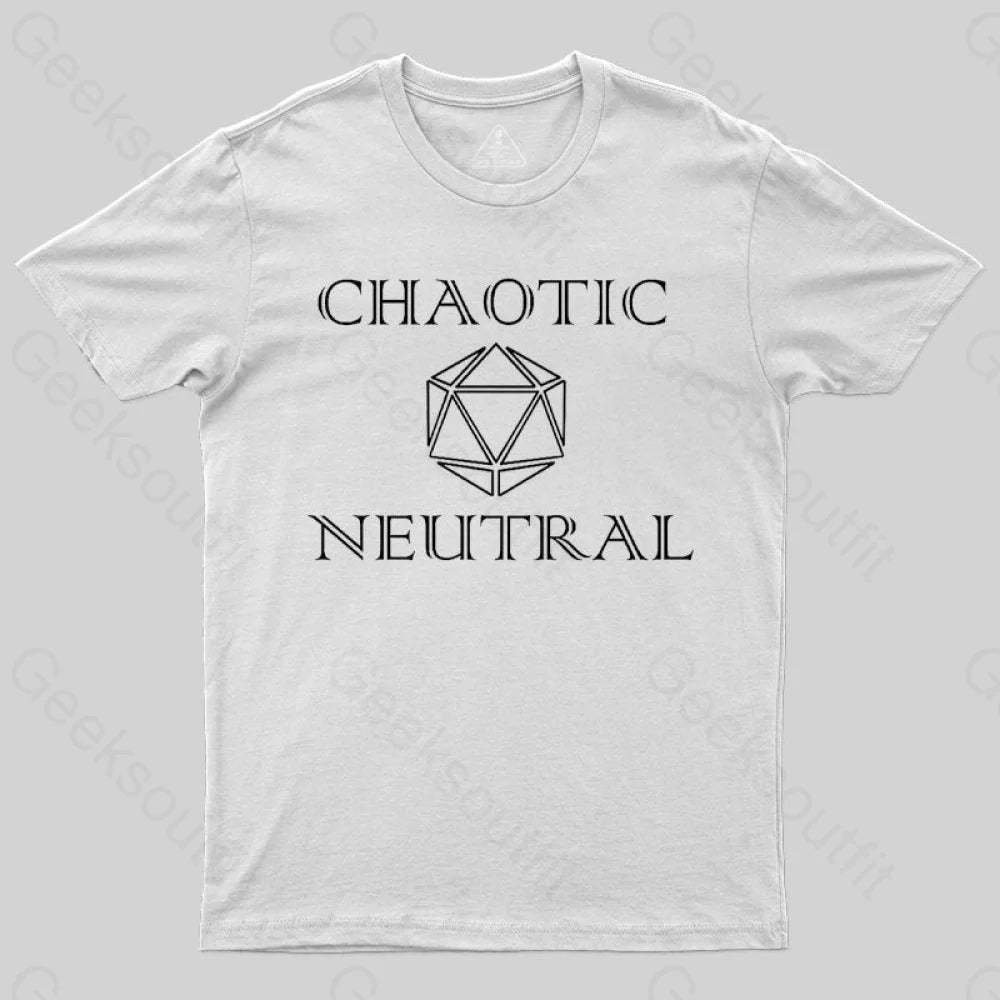Chaotic Neutral Alignment D20 Classic T-Shirt - Geeksoutfit