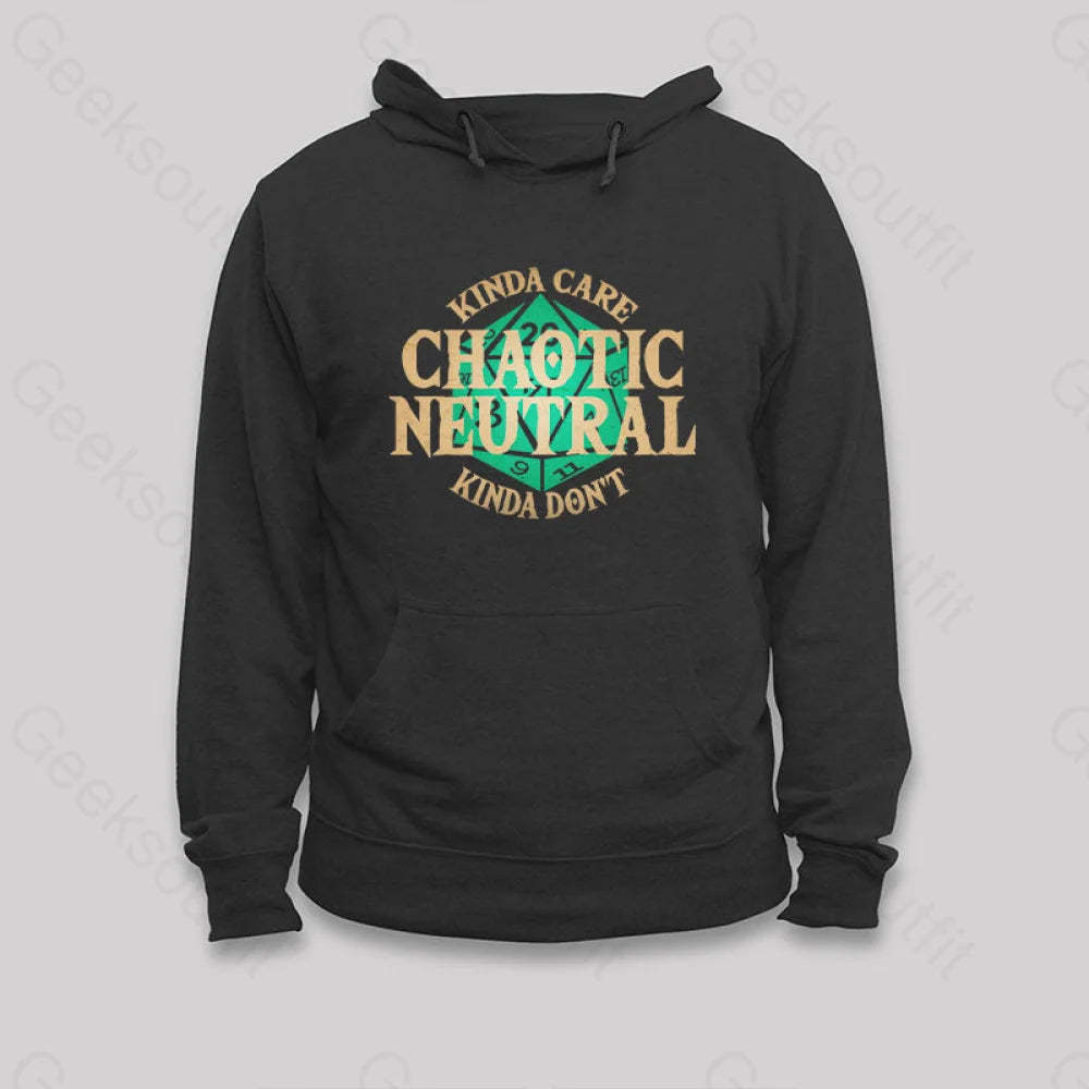 Chaotic Neutral Hoodie Black / S