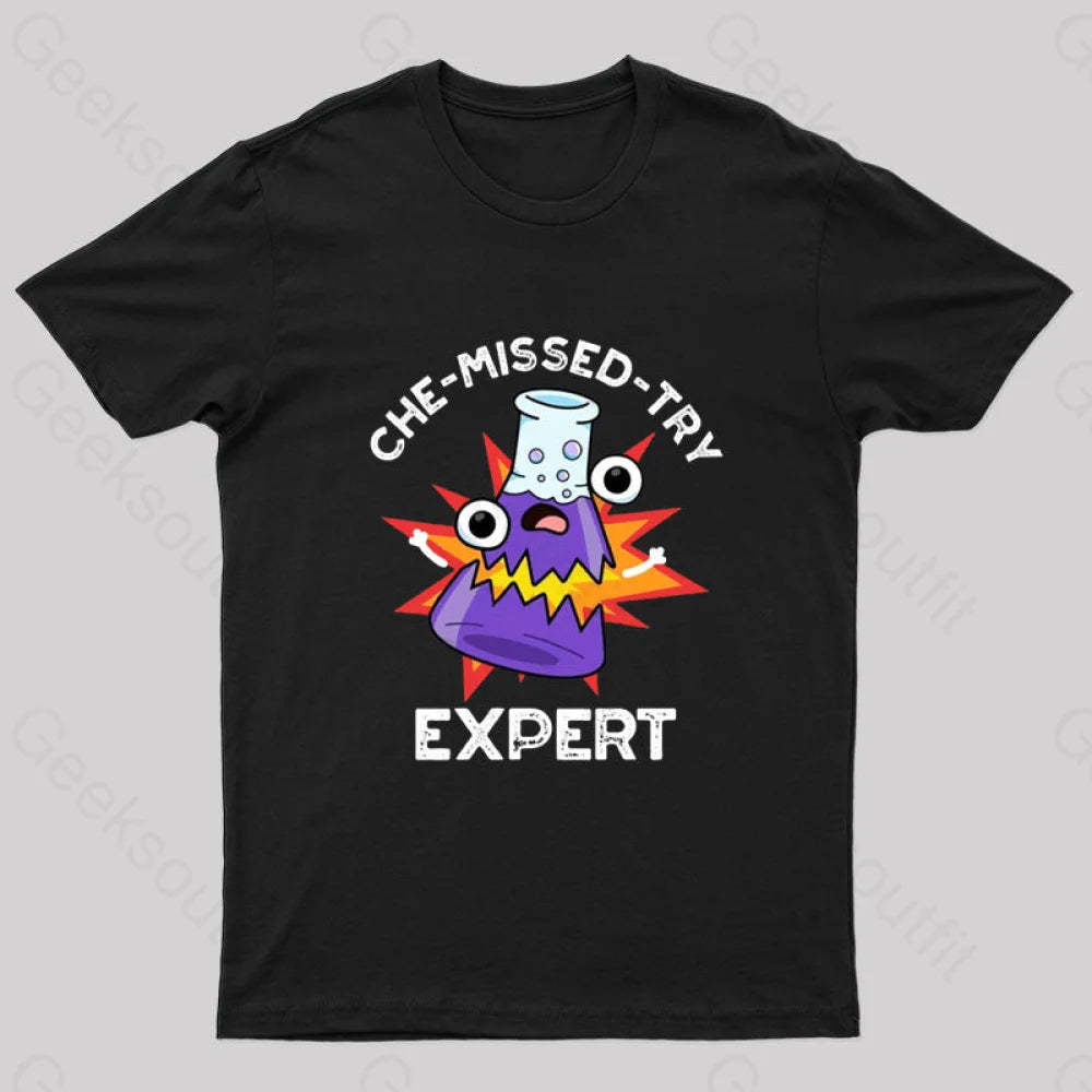 Che-Missed-Try T-Shirt Black / S