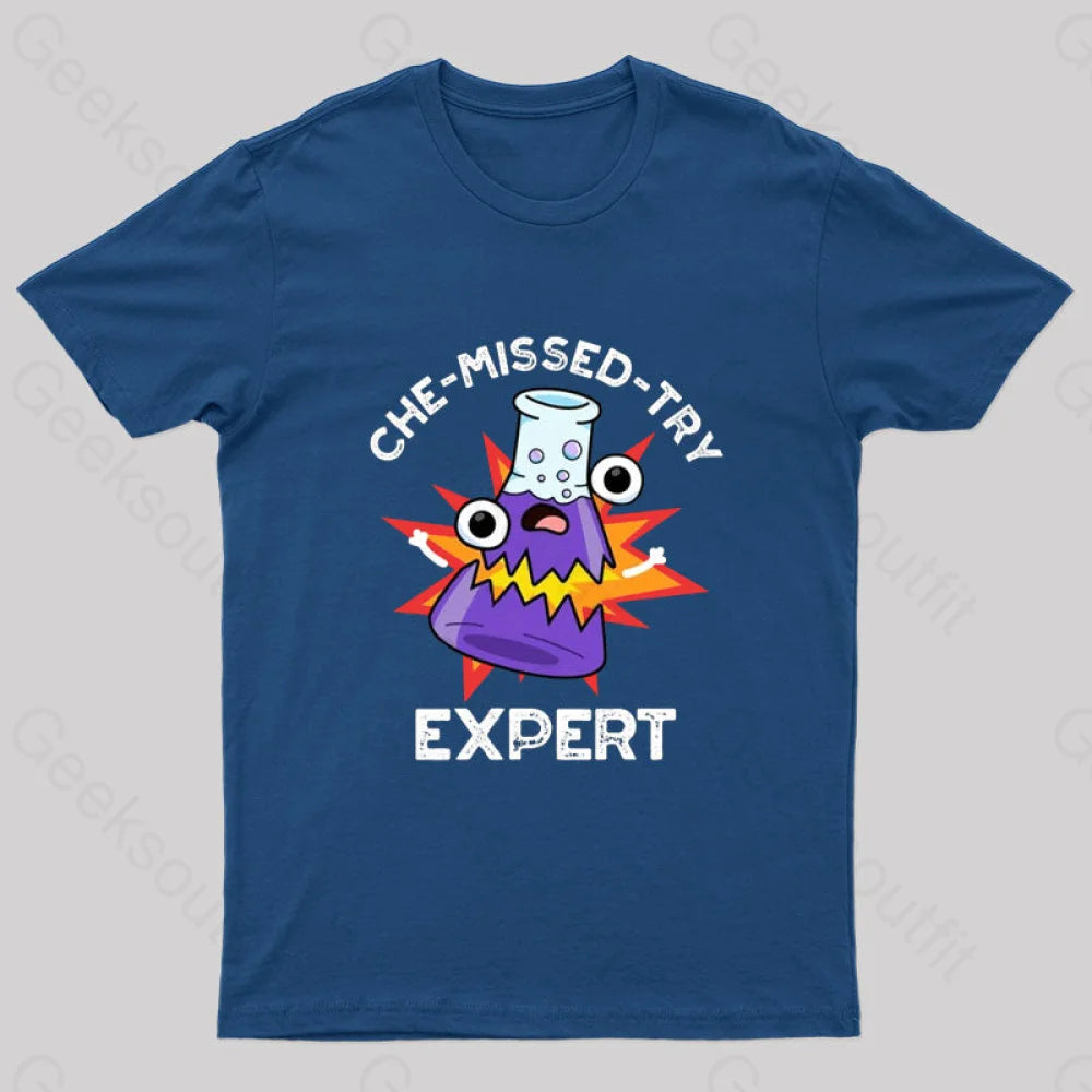 Che-Missed-Try T-Shirt Navy / S