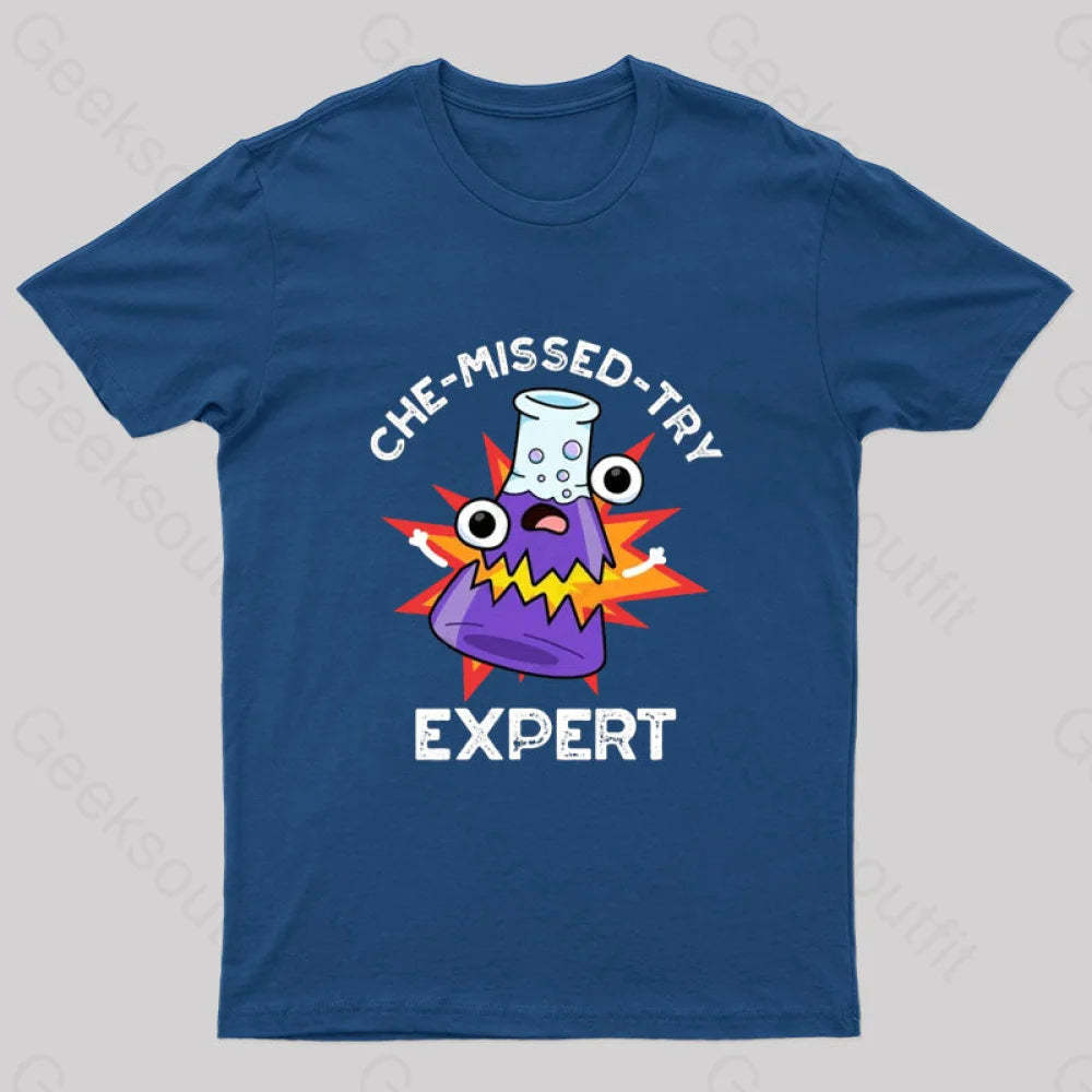 Che-Missed-Try T-Shirt Navy / S