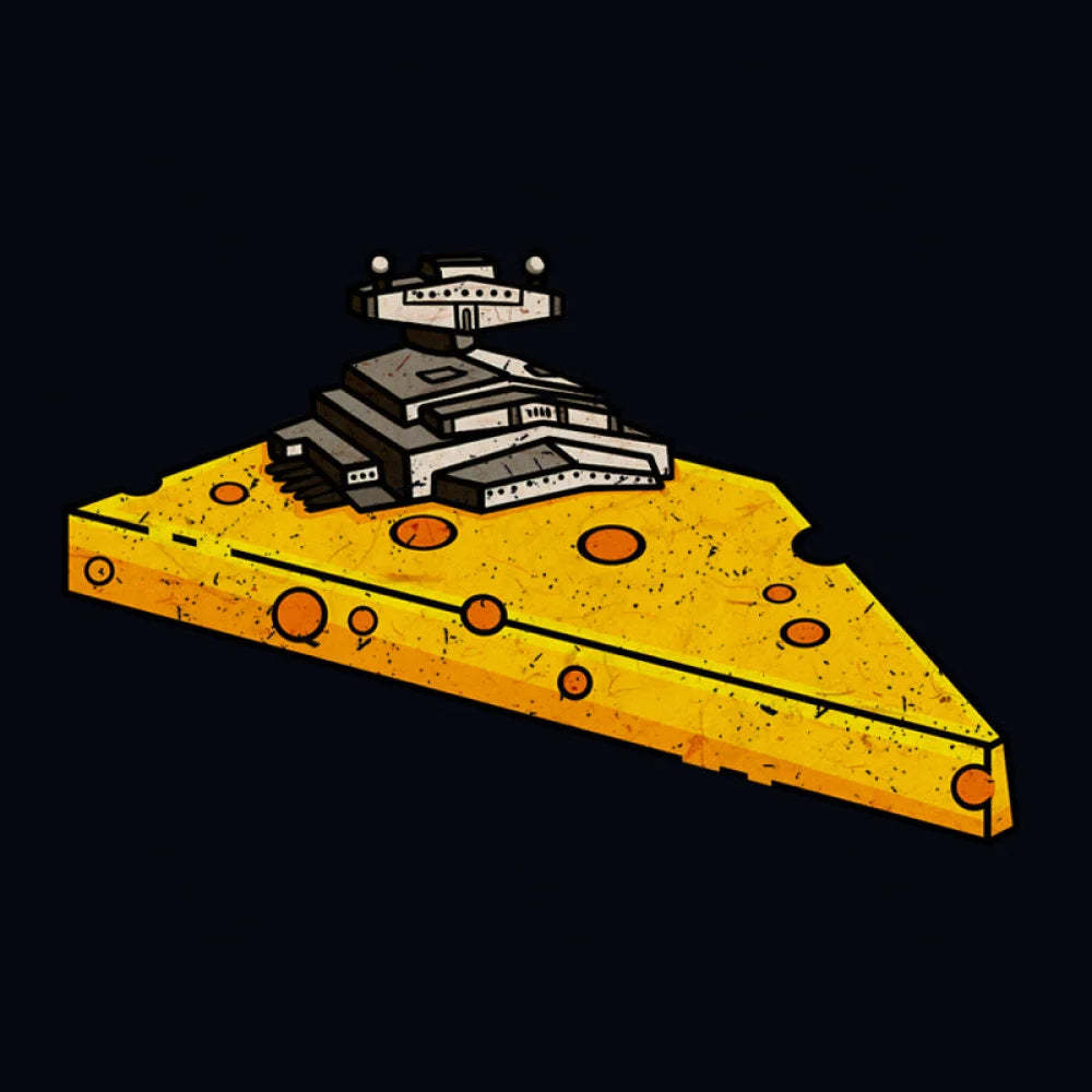 Cheese Symbiote Star Destroyer T-Shirt