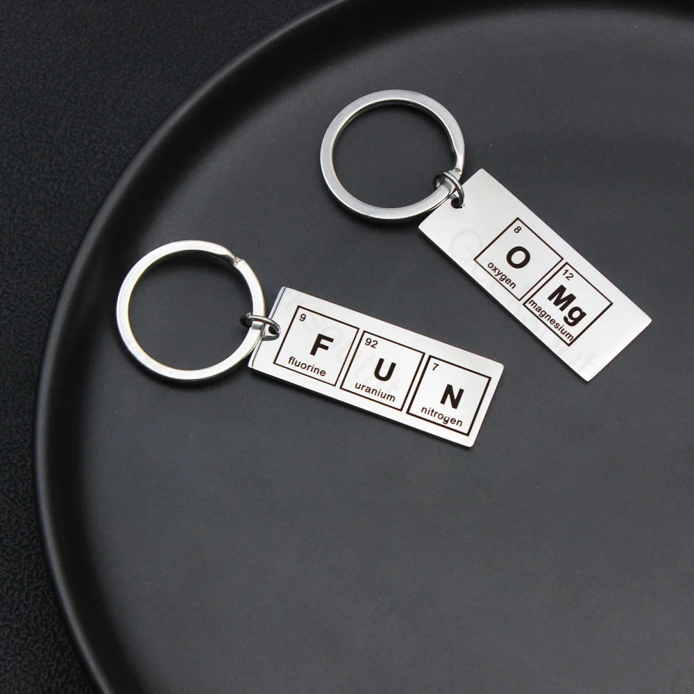 Chemical Element Keychain