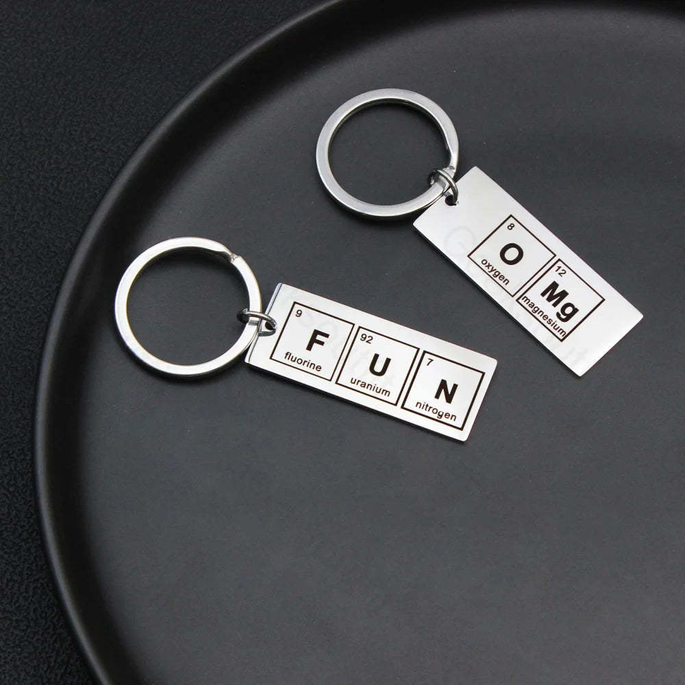 Chemical Element Keychain