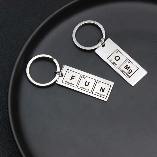 Chemical Element Keychain
