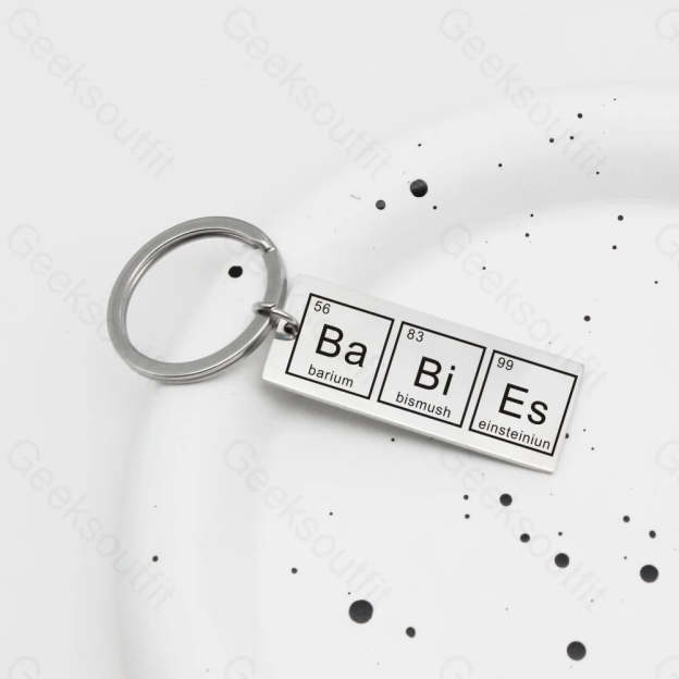Chemical Element Keychain Babies