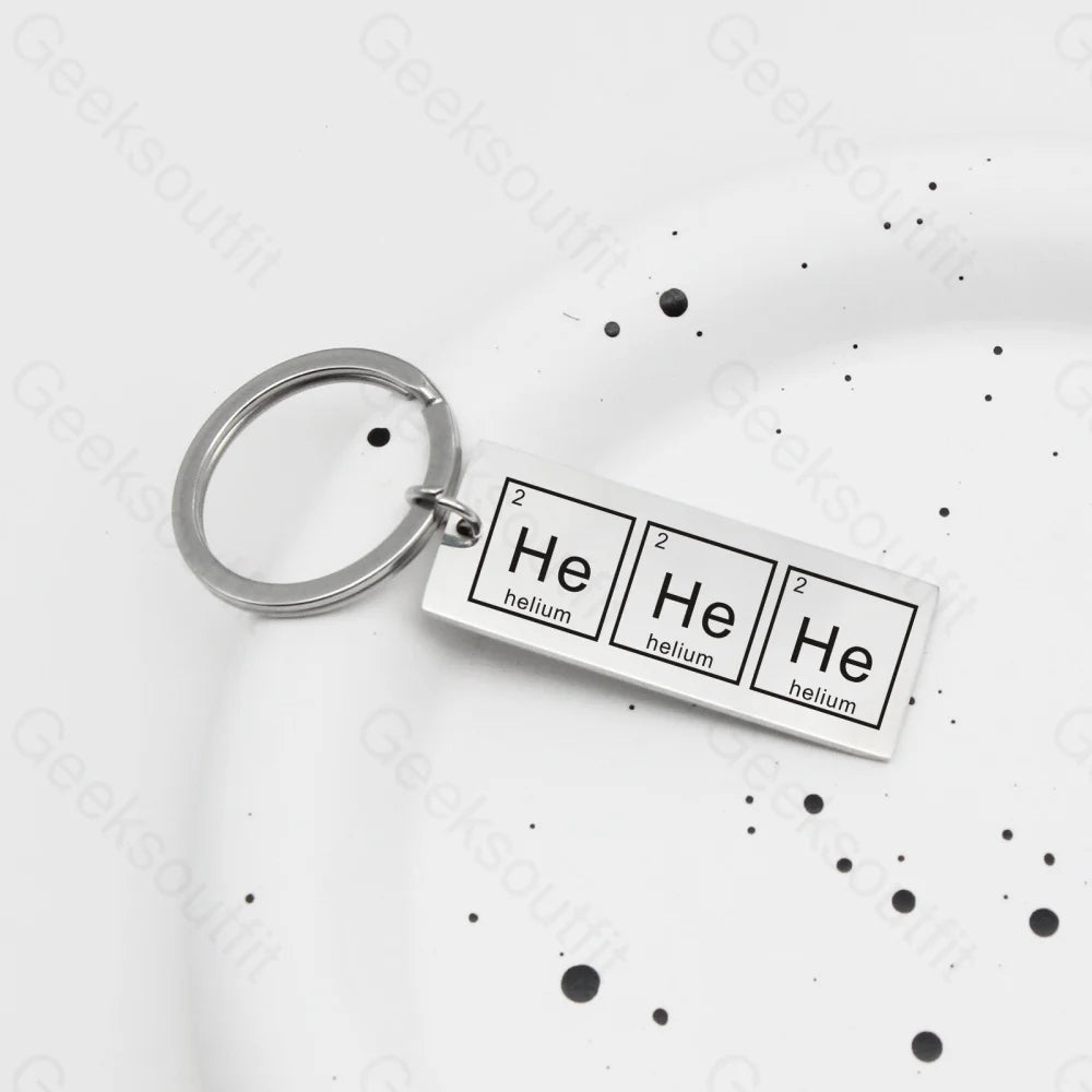 Chemical Element Keychain Hehehe
