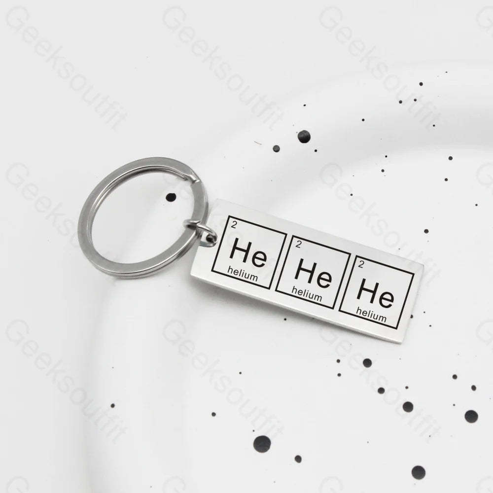 Chemical Element Keychain Hehehe