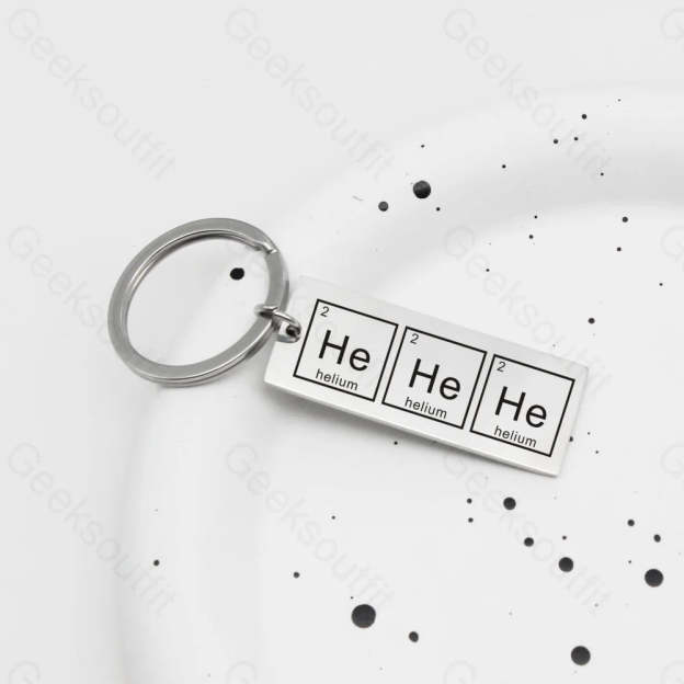 Chemical Element Keychain Hehehe