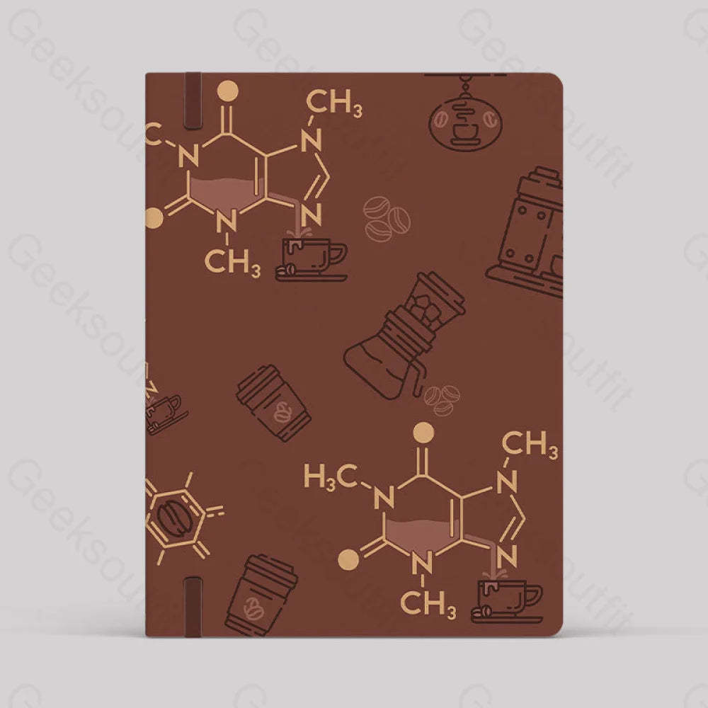 Chemical Formula Of Caffeine Notebook