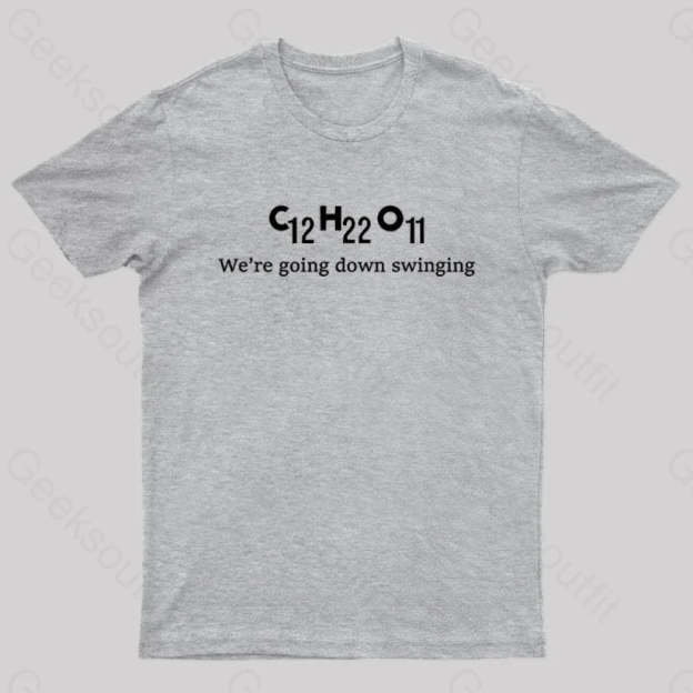 Chemistry By Fallout Boy Nerd T-Shirt Grey / S