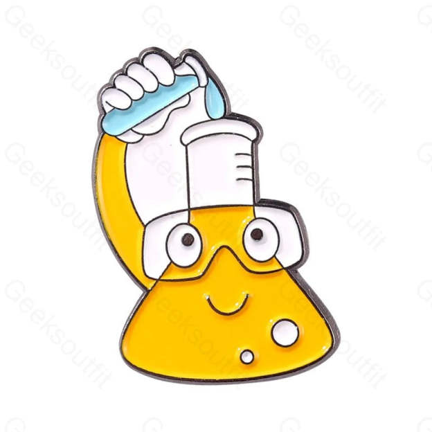 Chemistry Enamel Pins - Geeksoutfit
