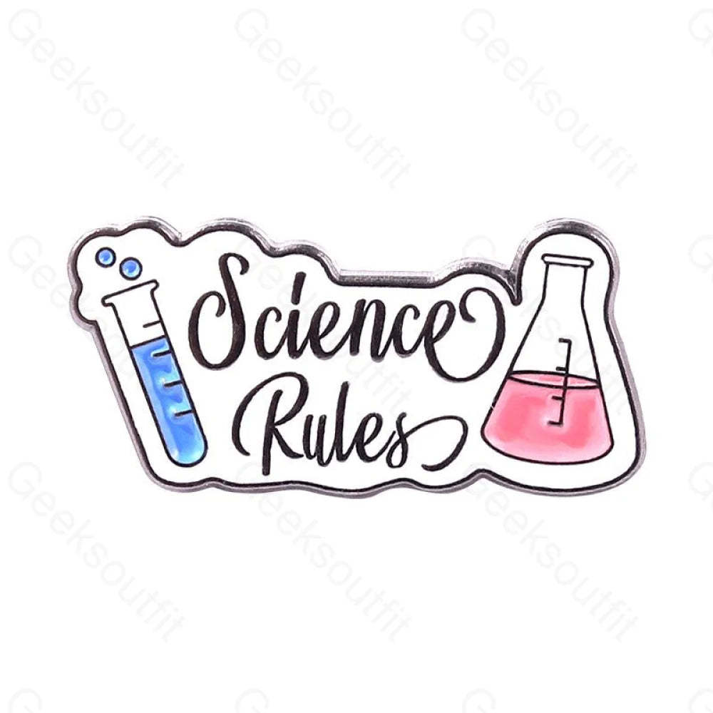 Chemistry Enamel Pins - Geeksoutfit