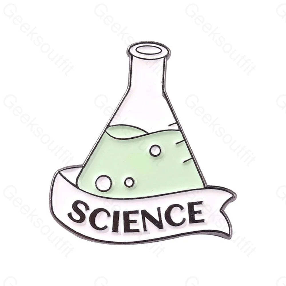 Chemistry Enamel Pins - Geeksoutfit