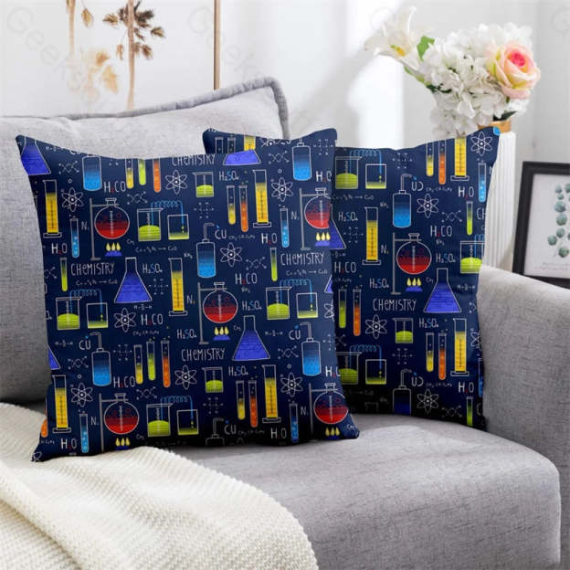 Chemistry Lab Pillowcase 40*40Cm / Geekpc023