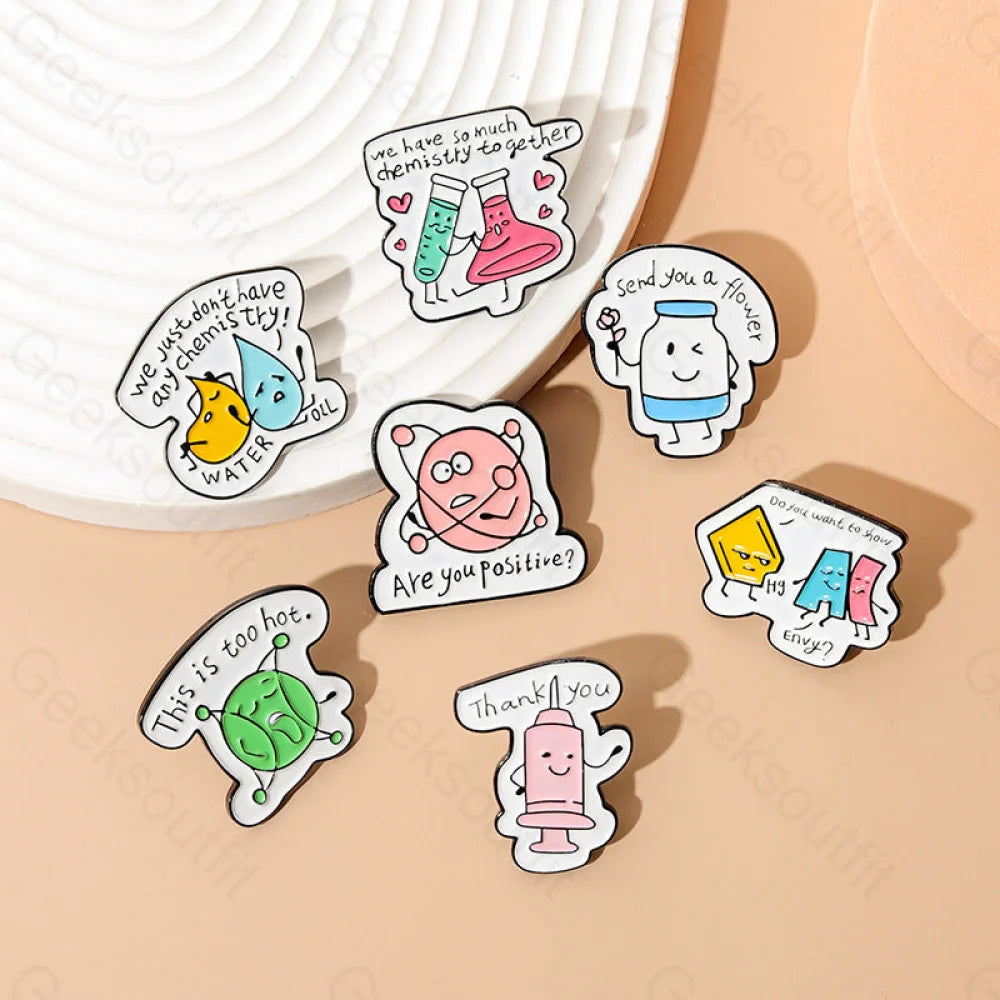 Chemistry Laboratory Pins
