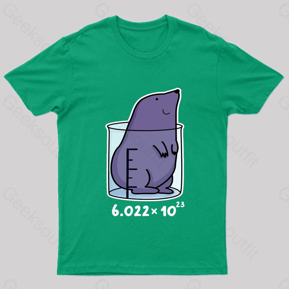 Chemistry Mole Geek T-Shirt Green / S